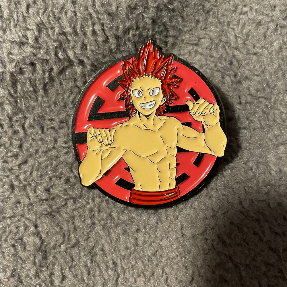My Hero Academia Kirishima
Fight Training Enamel Pin 1.5"